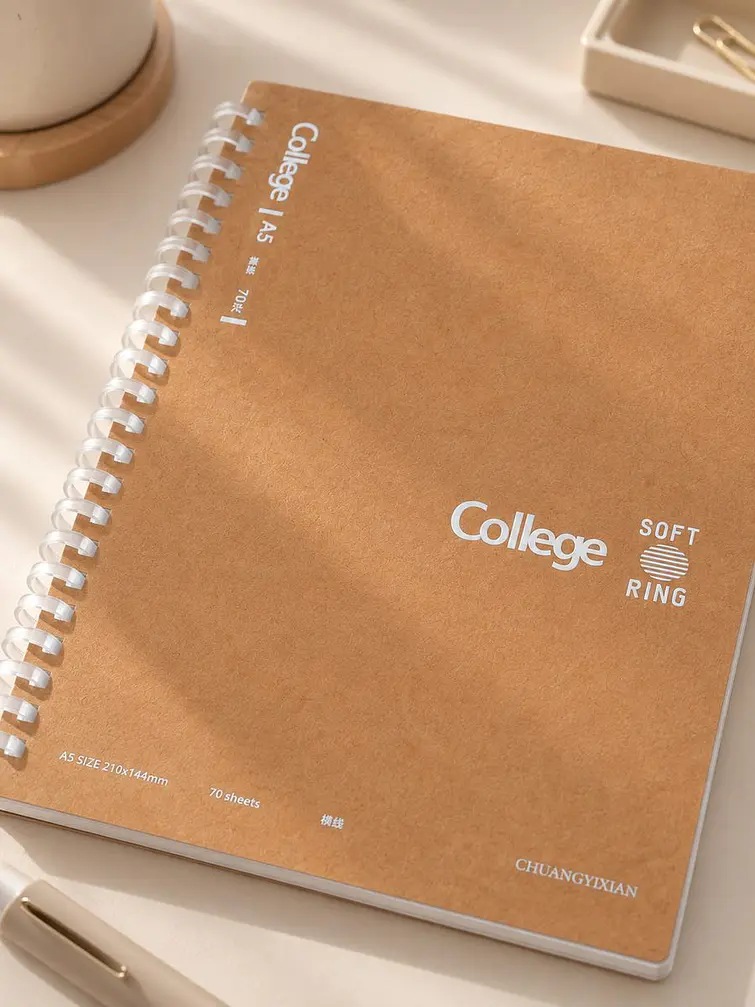 CUADERNO CON HOJAS LISAS B5 C/U 5