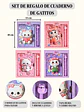 SET DE DIARIO INTIMO GATO C/U - Miniatura 7