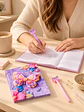 SET DE DIARIO INTIMO MARIPOSA C/U - Miniatura 5