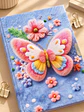 SET DE DIARIO INTIMO MARIPOSA C/U - Miniatura 6