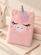 CUADERNO DE PELUCHE UNICORNIO A5 C/U - Miniatura 3
