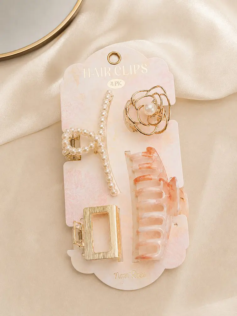 SET DE ACCESORIOS PARA PELO PCS*4 1