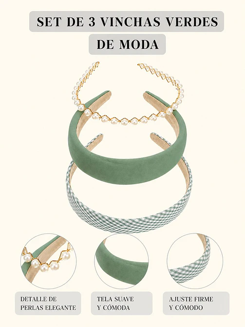 SET DE VINCHAS PCS*3 7