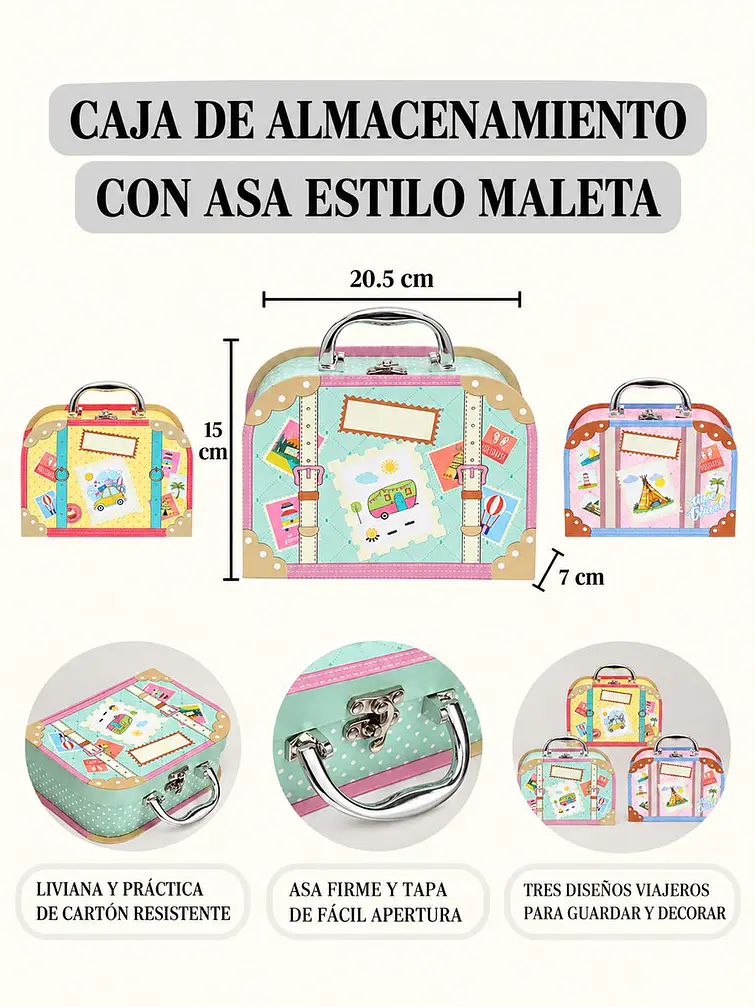 ALHAJERO DE CARTON C/U 8