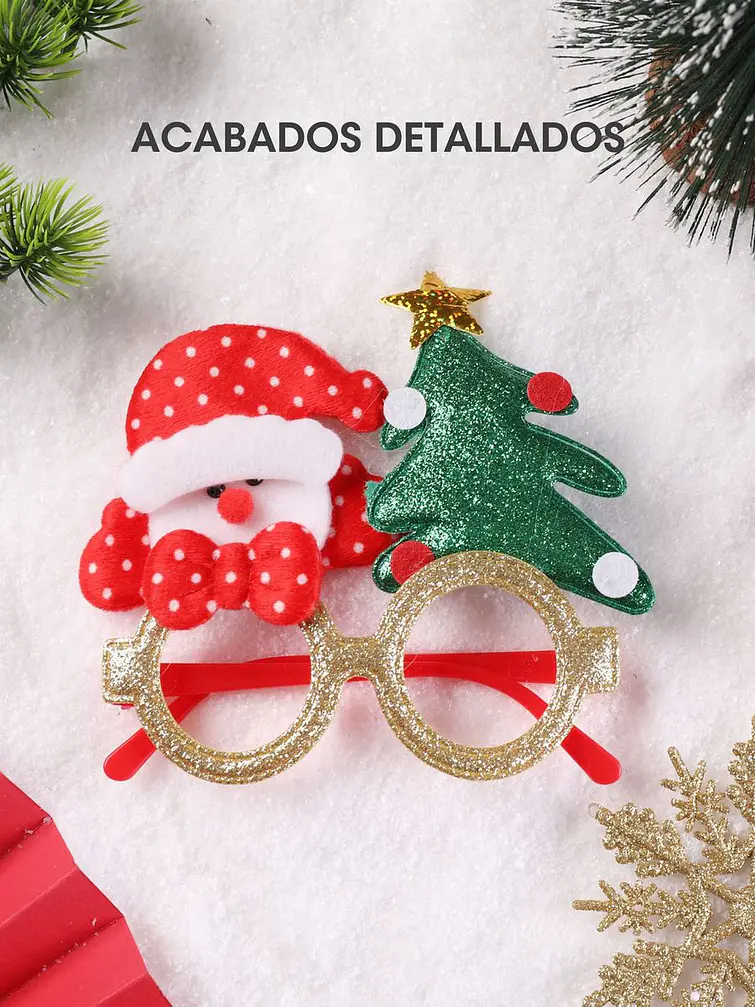 ANTEOJOS NAVIDEÑOS C/U 4