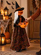 ADORNO BRUJA CALABAZA C/U - Miniatura 5
