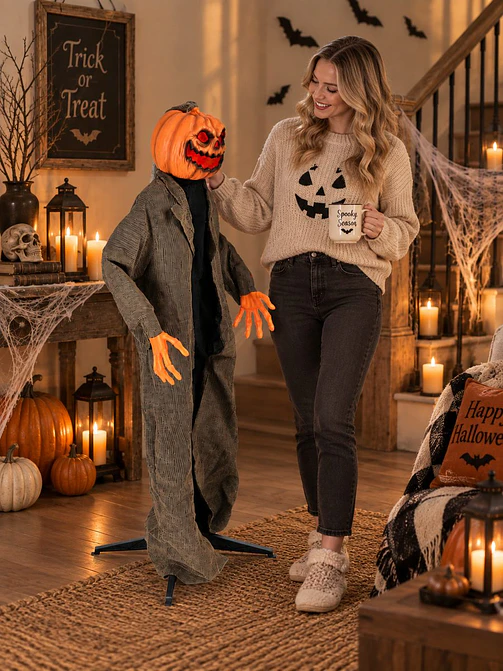 ADORNO HOMBRE CALABAZA C/U 5