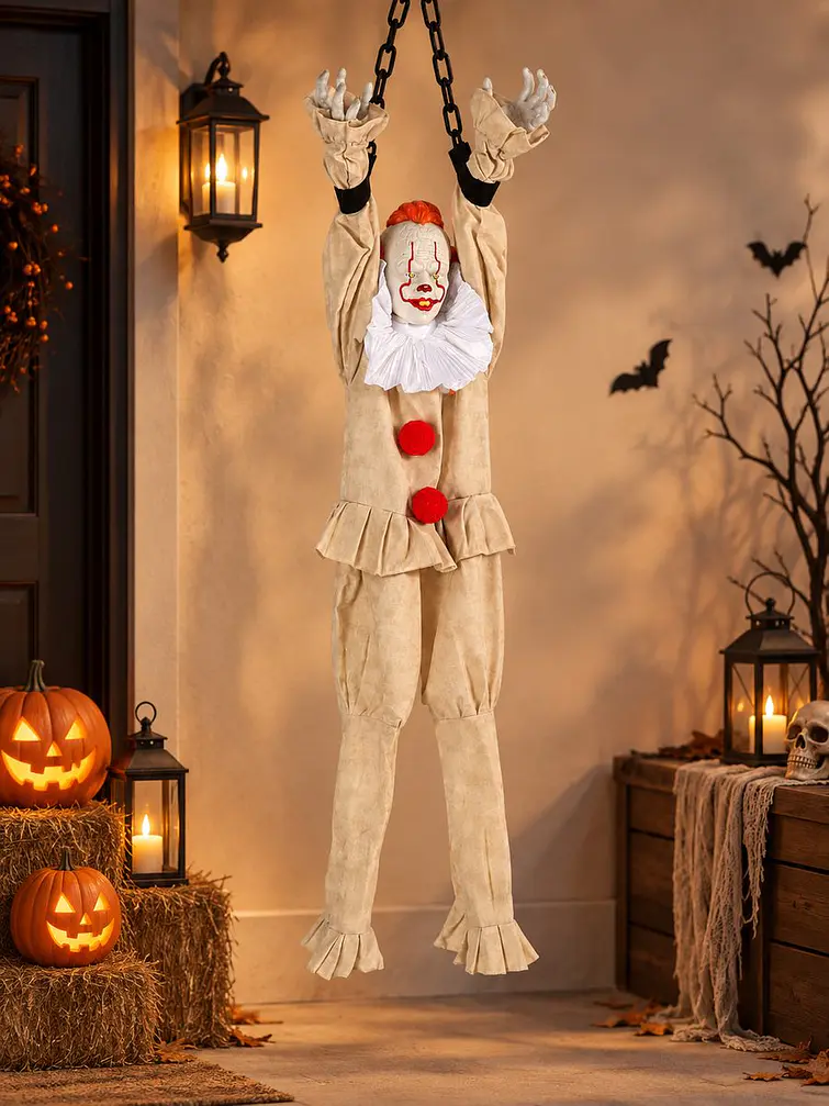 ADORNO PAYASO CON CADENAS C/U 1