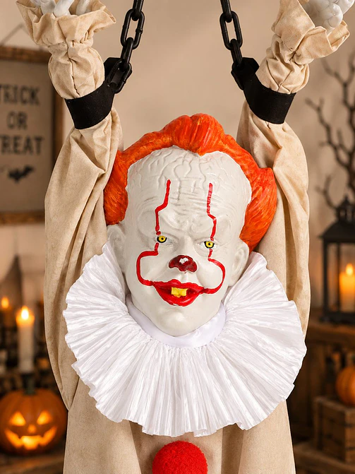 ADORNO PAYASO CON CADENAS C/U 2