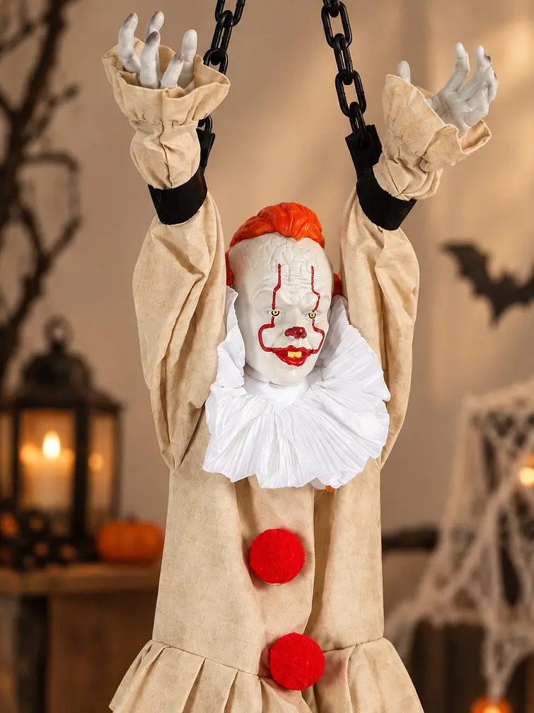 ADORNO PAYASO CON CADENAS C/U 5