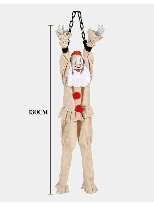ADORNO PAYASO CON CADENAS C/U 6