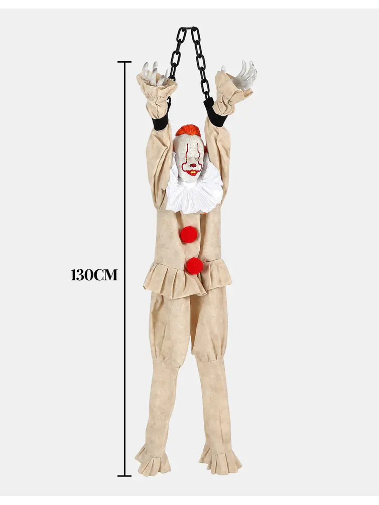 ADORNO PAYASO CON CADENAS C/U 6
