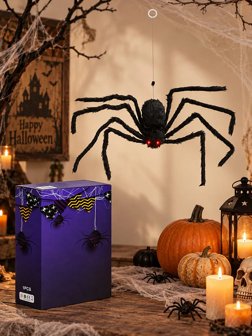 ADORNO DE HALLOWEEN ARAÑA C/U 1