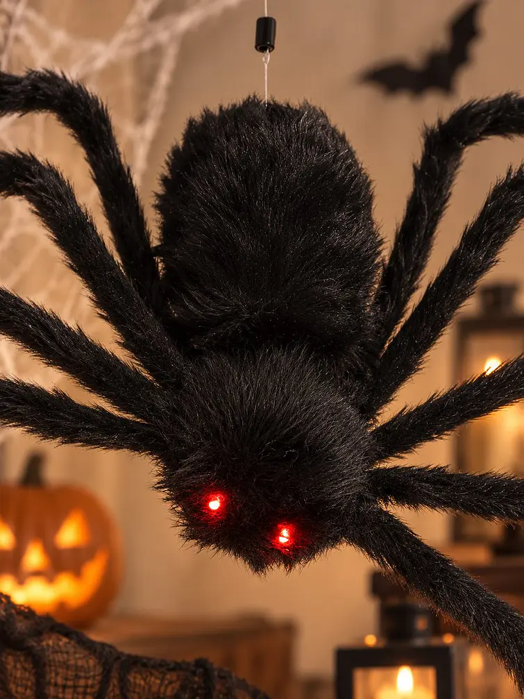 ADORNO DE HALLOWEEN ARAÑA C/U 2
