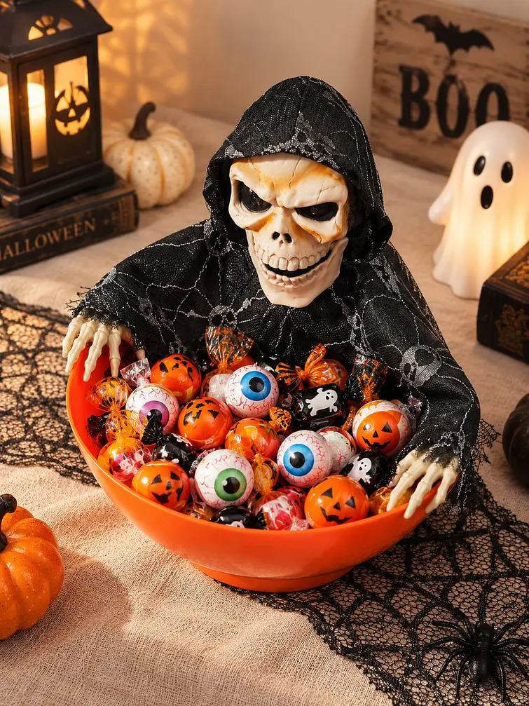 PLATO DE CALAMEROS HALLOWEEN C/U 1