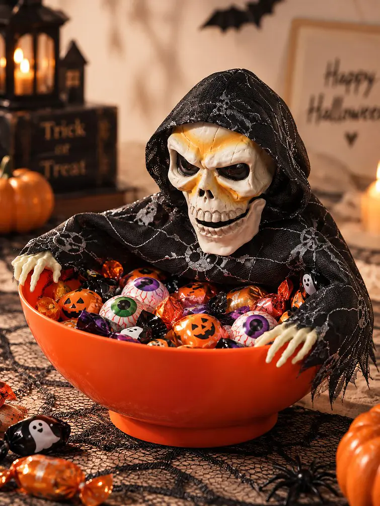 PLATO DE CALAMEROS HALLOWEEN C/U 5