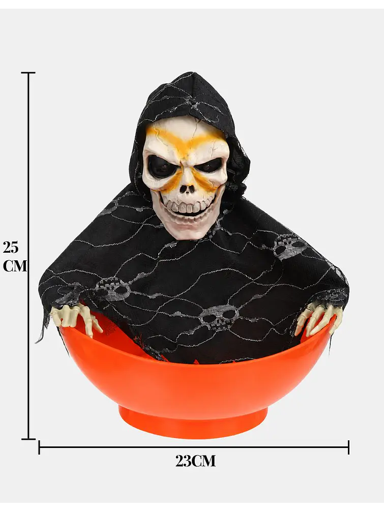 PLATO DE CALAMEROS HALLOWEEN C/U 6