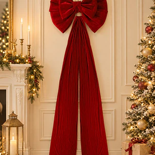 MOÑO DECORATIVO NAVIDEÑO C/U