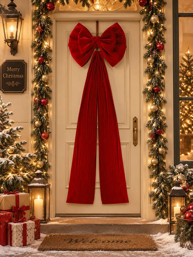 MOÑO DECORATIVO NAVIDEÑO C/U 1