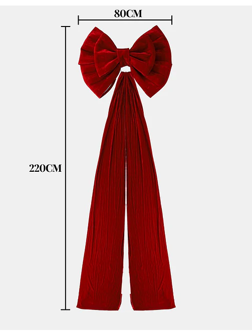MOÑO DECORATIVO NAVIDEÑO C/U 5
