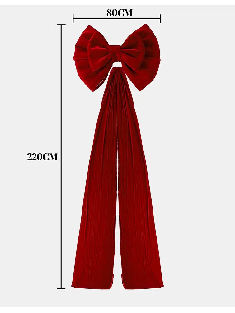 MOÑO DECORATIVO NAVIDEÑO C/U 5