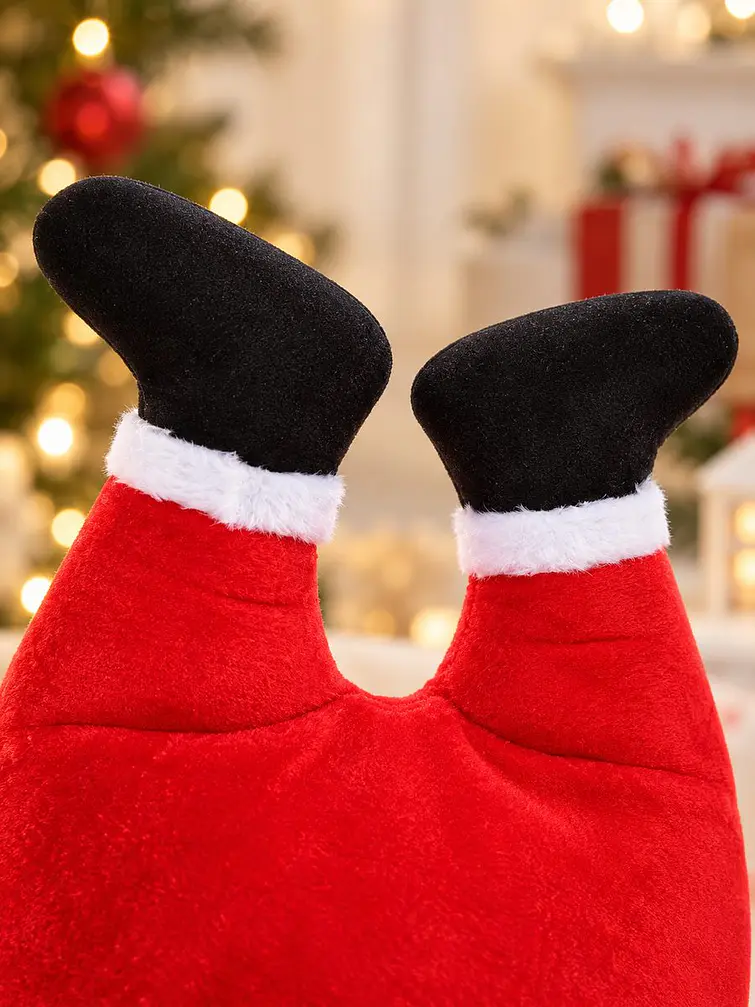 GORRO PIERNAS DE PAPA NOEL C/U 5