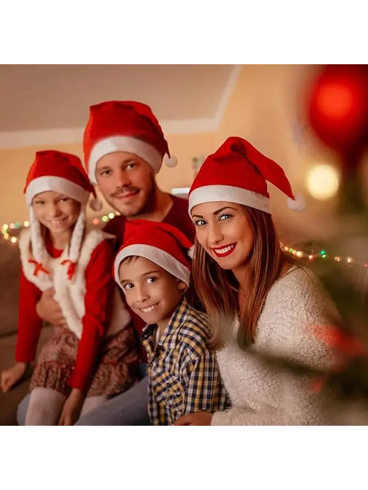 GORRO PAPA NOEL C/U 3