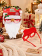 ANTEOJOS PAPA NOEL CON BARBA C/U - Miniatura 2