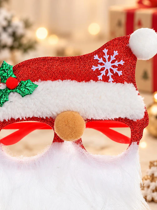 ANTEOJOS PAPA NOEL CON BARBA C/U 3