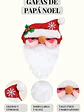 ANTEOJOS PAPA NOEL CON BARBA C/U - Miniatura 6