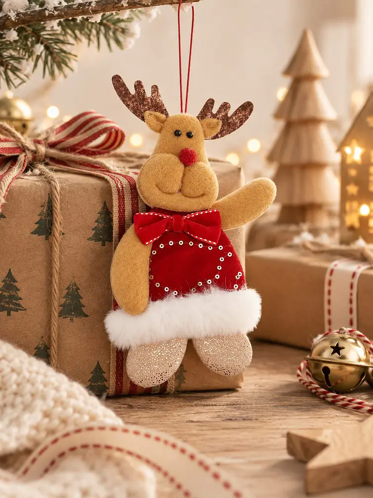 ADORNO DE NAVIDAD COLGANTE C/U 5