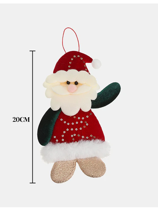 ADORNO DE NAVIDAD COLGANTE C/U 6