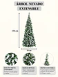 ARBOL DE NAVIDAD PLEGABLE C/U - Miniatura 5
