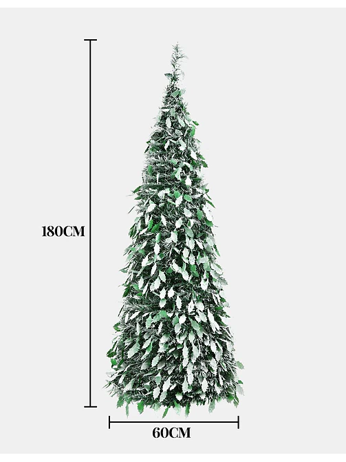 ARBOL DE NAVIDAD PLEGABLE C/U 4