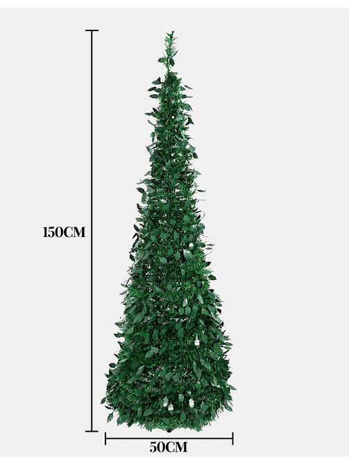 ARBOL DE NAVIDAD PLEGABLE C/U 5
