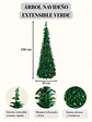 ARBOL DE NAVIDAD PLEGABLE C/U - Miniatura 6