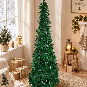 ARBOL DE NAVIDAD PLEGABLE C/U