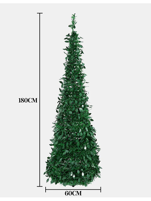 ARBOL DE NAVIDAD PLEGABLE C/U 5