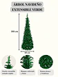 ARBOL DE NAVIDAD PLEGABLE C/U - Miniatura 6