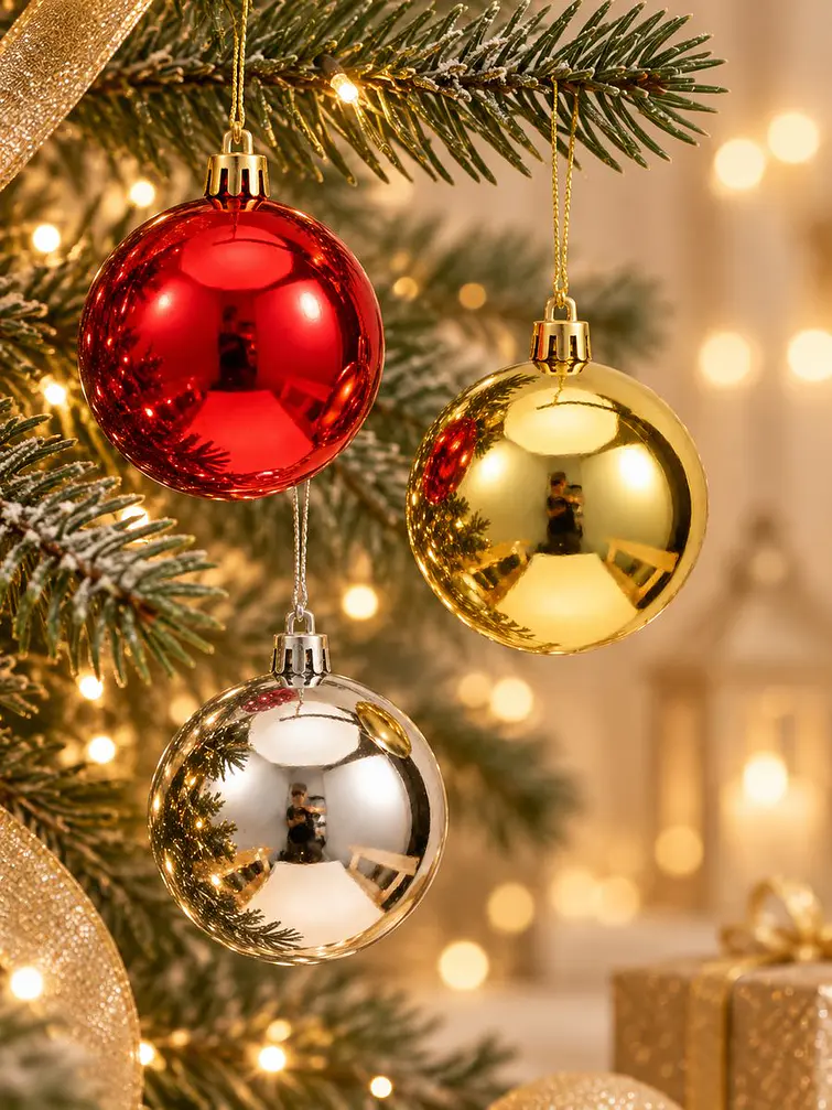 BOLA DE NAVIDAD PCS*6 4