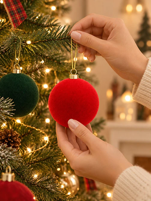 BOLAS DE NAVIDAD PCS*4 2