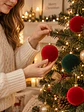 BOLAS DE NAVIDAD PCS*4 - Miniatura 4