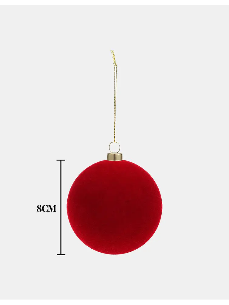 BOLAS DE NAVIDAD PCS*4 6