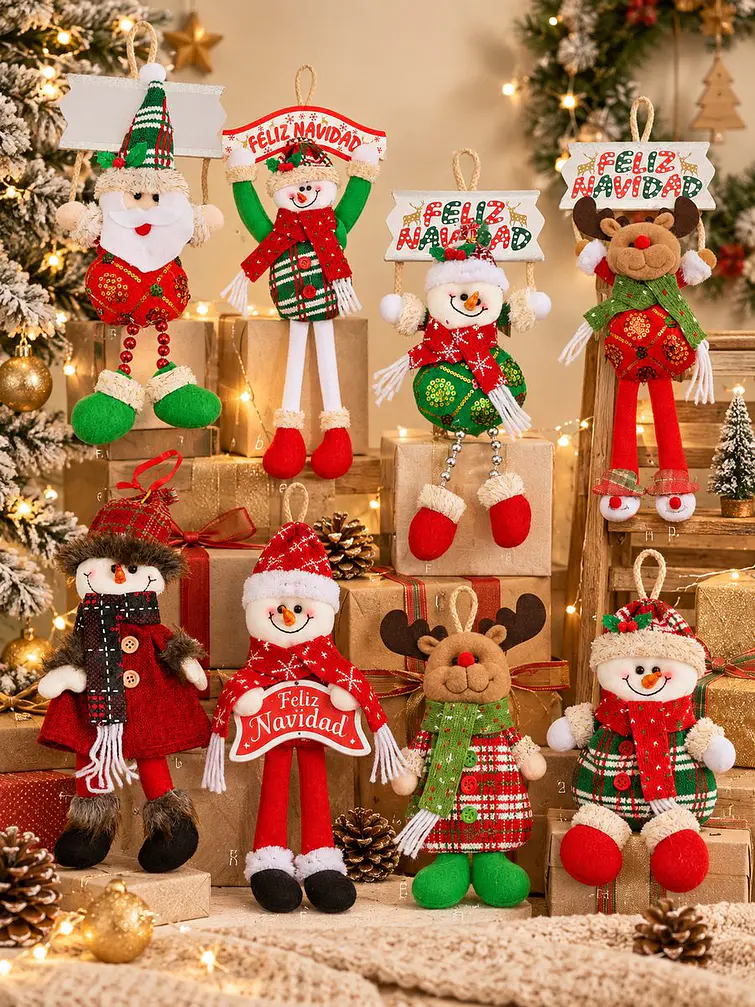 ADORNO NAVIDEÑO COLGANTE C/U 1