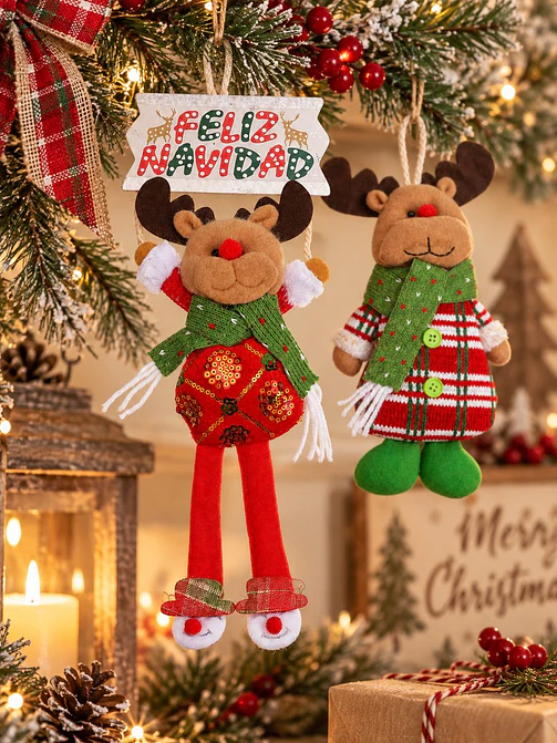 ADORNO NAVIDEÑO COLGANTE C/U 3