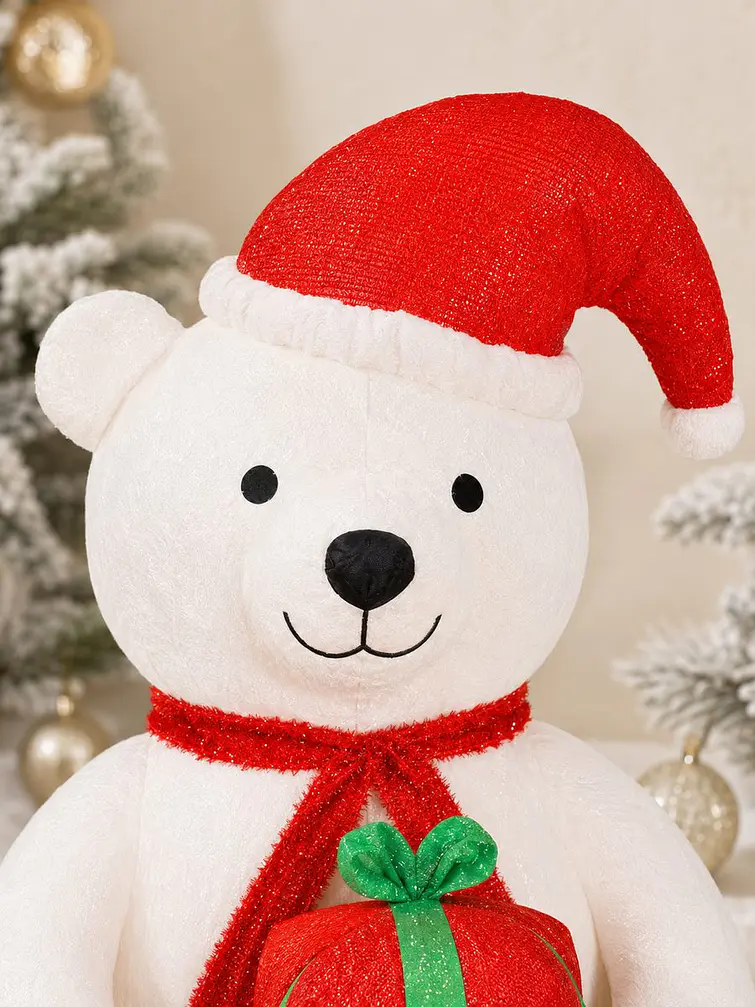 OSO POLAR NAVIDEÑO INFLABLE C/U 3