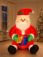 PAPA NOEL INFLABLE C/U - Miniatura 1