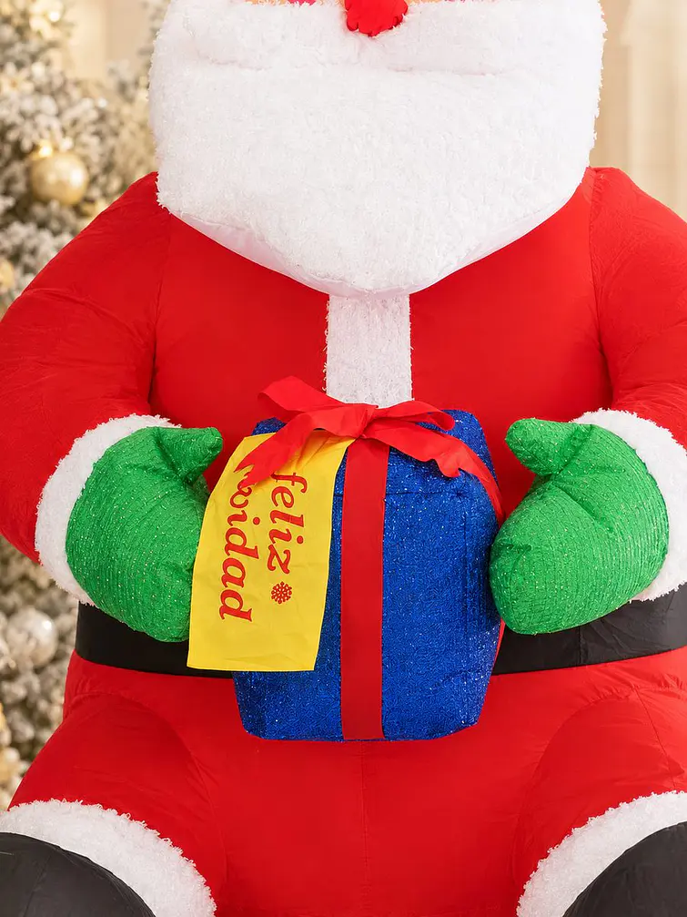 PAPA NOEL INFLABLE C/U 3