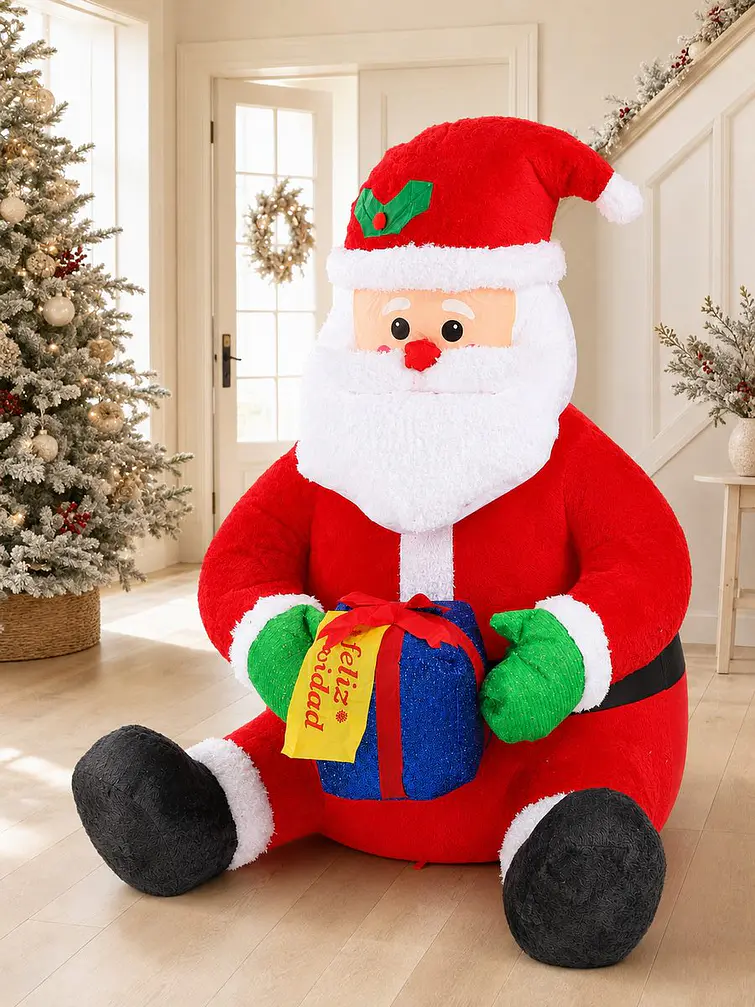 PAPA NOEL INFLABLE C/U 5