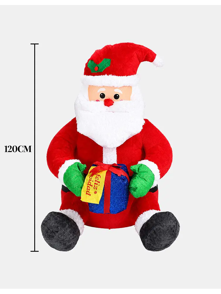 PAPA NOEL INFLABLE C/U 6